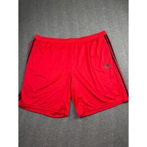 Adidas Men's Red Activewear Shorts Size 4XL
